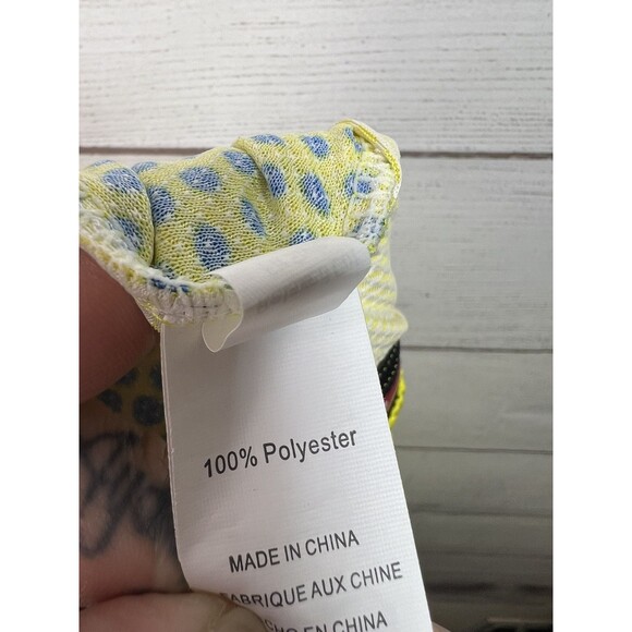 Santa Barbara Newcomers Club Mens Yellow Blue Cycling Jersey Outdoor Size XL - Picture 7 of 9